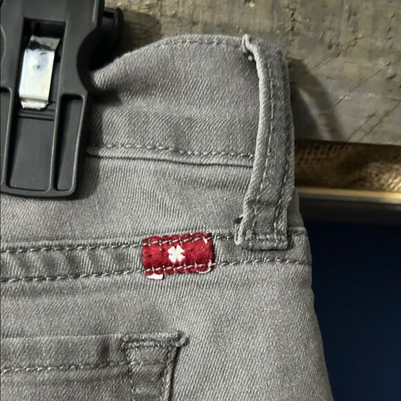 Lucky Brand Women's Charlie Super Skinny Gray Jeans with Zippers. Sz 10 EUC - Picture 3 of 12